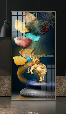 Tải file File tranh treo hiện đại HD17710 (ảnh gốc) in tráng gương