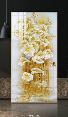 File in trần File tranh treo hiện đại HD17726 (bản gốc 3D) sống động