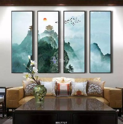 File tranh File tranh treo hiện đại HD17727 (gốc) chủ đề thiên nhiên