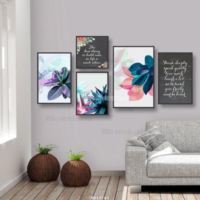 File in mica File tranh treo hiện đại HD17743 (bản gốc) sắc sảo