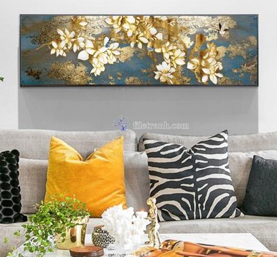 Ảnh gốc file in lụa File tranh treo hiện đại HD17767 chi tiết