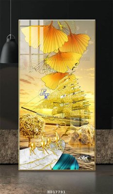 File in ấn File tranh treo hiện đại HD17791 chuyên nghiệp