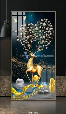 Tải file File tranh treo hiện đại HD17795 (ảnh gốc) in tráng gương