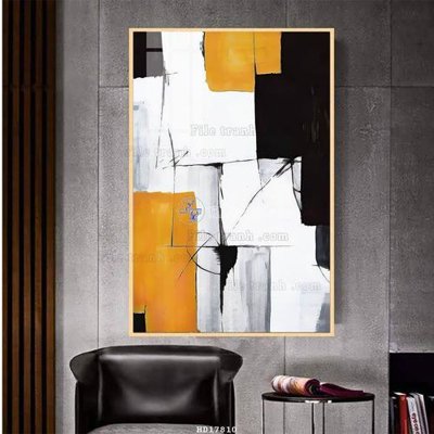 File gốc File tranh treo hiện đại HD17810 (in mica) cắt laser