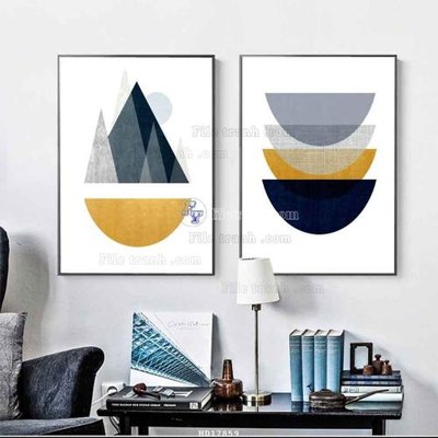 File ảnh File tranh treo hiện đại HD17859 (gốc) in biển hiệu