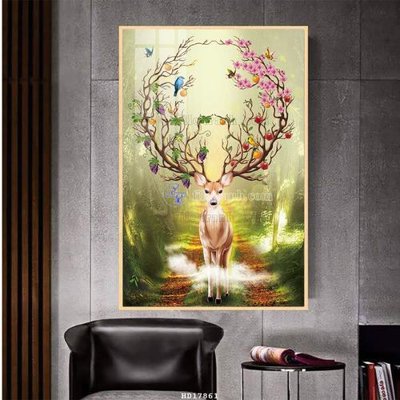 File tranh gốc File tranh treo hiện đại HD17861 chủ đề hiện đại