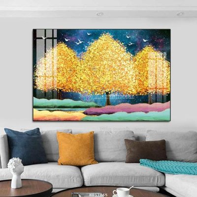 Tải file File tranh treo hiện đại HD17865 (gốc) chủ đề hoa sen