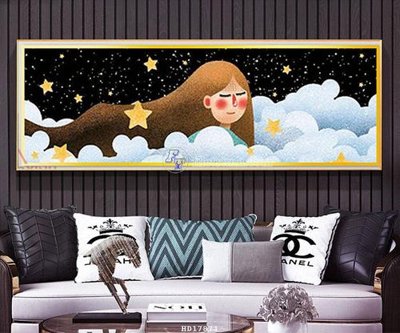 File tranh in trần File tranh treo hiện đại HD17871 (ảnh gốc siêu nét)