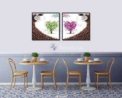 File tranh File tranh treo hiện đại HD17896 (gốc) in trên kính