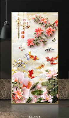 File tranh gốc PSD File tranh treo hiện đại HD17930 còn nguyên layer