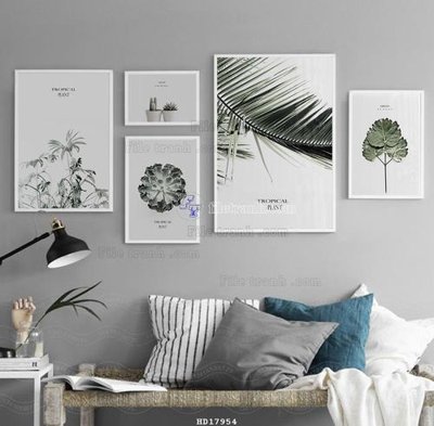File in lụa File tranh treo hiện đại HD17954 (hoa văn) File tranh treo hiện đại HD17954