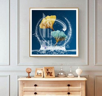 File gốc in ấn File tranh treo hiện đại HD17965 chất lượng vượt trội