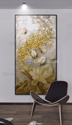 File PSD File tranh treo hiện đại HD17969 (bản gốc) chất lượng nhất