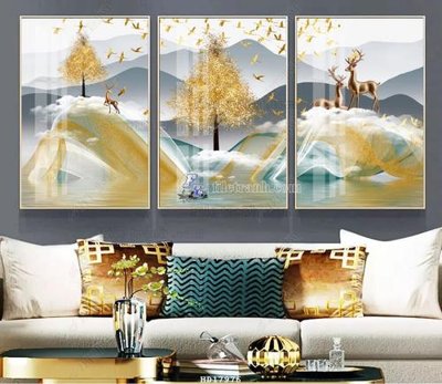 Download file File tranh treo hiện đại HD17976 (chuẩn in) chất lượng cao