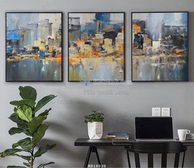 Tải file gốc File tranh treo hiện đại HD18020 (in khổ lớn) không vỡ