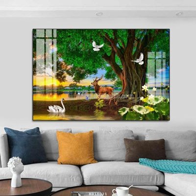 File tranh trang trí File tranh treo hiện đại HD18021 (file gốc)