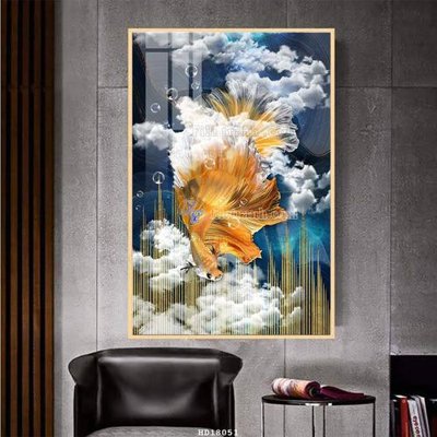 Tải file File tranh treo hiện đại HD18051 (ảnh gốc) in tranh kính