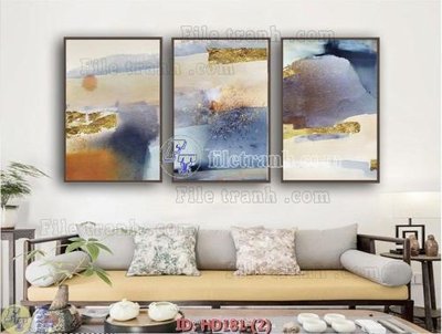 File tranh File tranh hiện đại HD181 (bản gốc) treo quán cafe
