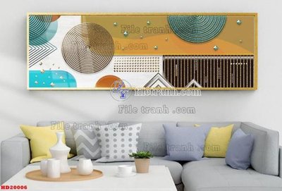 Cung cấp file tranh gốc File tranh bộ hiện đại HD20006 độc quyền