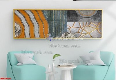 Download file gốc File tranh bộ hiện đại HD20007 (in mica) logo