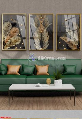 Tải file gốc File tranh bộ hiện đại HD20011 (in khổ lớn) không mờ