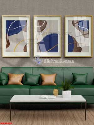 Tải file File tranh bộ hiện đại HD20025 (ảnh gốc) in gạch 3D