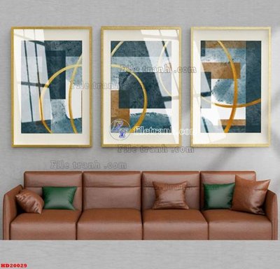 File PSD File tranh bộ hiện đại HD20029 (bản gốc) đã tách nền