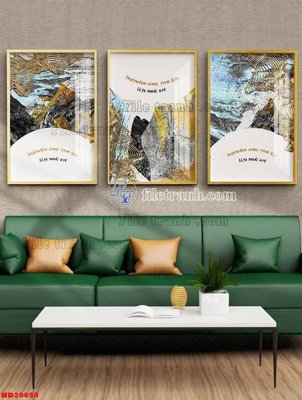Ảnh mô tả file gốc in mica File tranh bộ hiện đại HD20050
