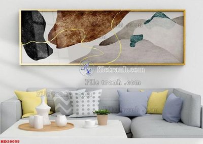 Tải file gốc File tranh bộ hiện đại HD20055 (in khổ lớn) không mờ