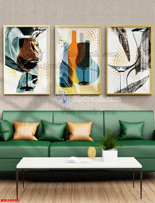 Tải file gốc File tranh bộ hiện đại HD20085 (in không vỡ ảnh)