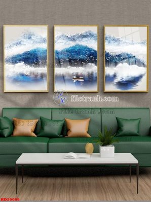 Tải file File tranh bộ hiện đại HD20089 (gốc) làm tranh trang trí