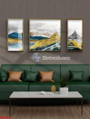 File gốc File tranh bộ hiện đại HD20097 (cho in UV) siêu nét