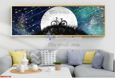 File tranh File tranh bộ hiện đại HD20130 (gốc) phong cách tối giản