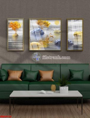 File PSD File tranh bộ hiện đại HD20134 (bản gốc) chất lượng nhất