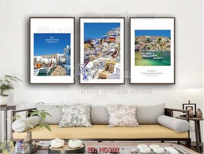 File PSD File tranh hiện đại HD202 (bản gốc) đã tách nền