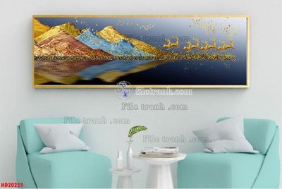 File gốc File tranh bộ hiện đại HD20259 (dành cho quảng cáo)