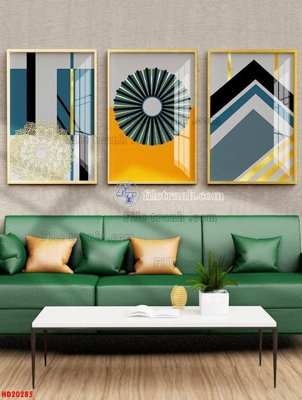 File tranh File tranh bộ hiện đại HD20285 (gốc) in backlit film