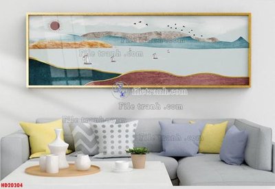 File gốc File tranh bộ hiện đại HD20304 (trang trí) cho phòng khách