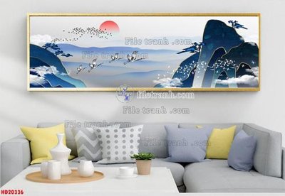File tranh trang trí File tranh bộ hiện đại HD20336 (file gốc)