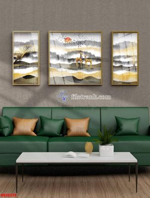 Download file ảnh gốc File tranh bộ hiện đại HD20339 để in ấn