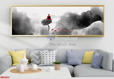 File tranh File tranh bộ hiện đại HD20354 (gốc) chủ đề thiên nhiên