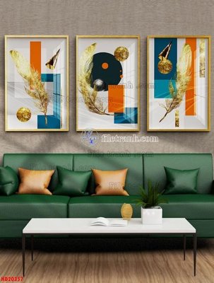 File PSD File tranh bộ hiện đại HD20357 (bản gốc) dễ dàng edit