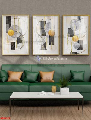 File gốc File tranh bộ hiện đại HD20372 (chuẩn màu) cho in offset