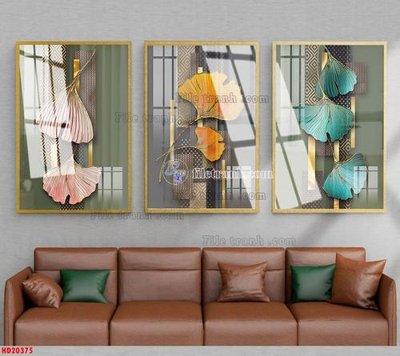 Tải file File tranh bộ hiện đại HD20375 (gốc) in ấn chất lượng