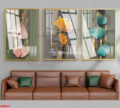 File tranh File tranh bộ hiện đại HD20377 (gốc) chủ đề trừu tượng