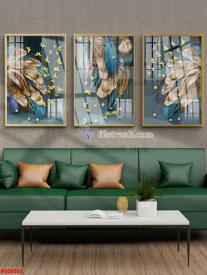 File tranh File tranh bộ hiện đại HD20380 (bản gốc) treo quán cafe