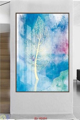 File tranh gốc File tranh hiện đại HD204 (sắc nét từng chi tiết)