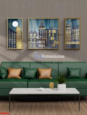 File tranh File tranh bộ hiện đại HD20431 (ảnh gốc) in trần nhà