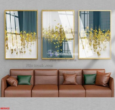 File in trần File tranh bộ hiện đại HD20432 (bản gốc) mây trời