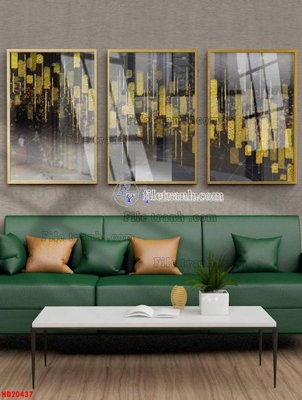 File tranh gốc File tranh bộ hiện đại HD20437 (sắc nét từng chi tiết)